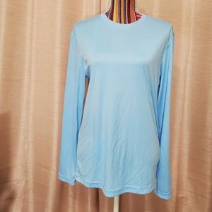 Devops Outdoor or Fishing Shirt Men's Small Blue